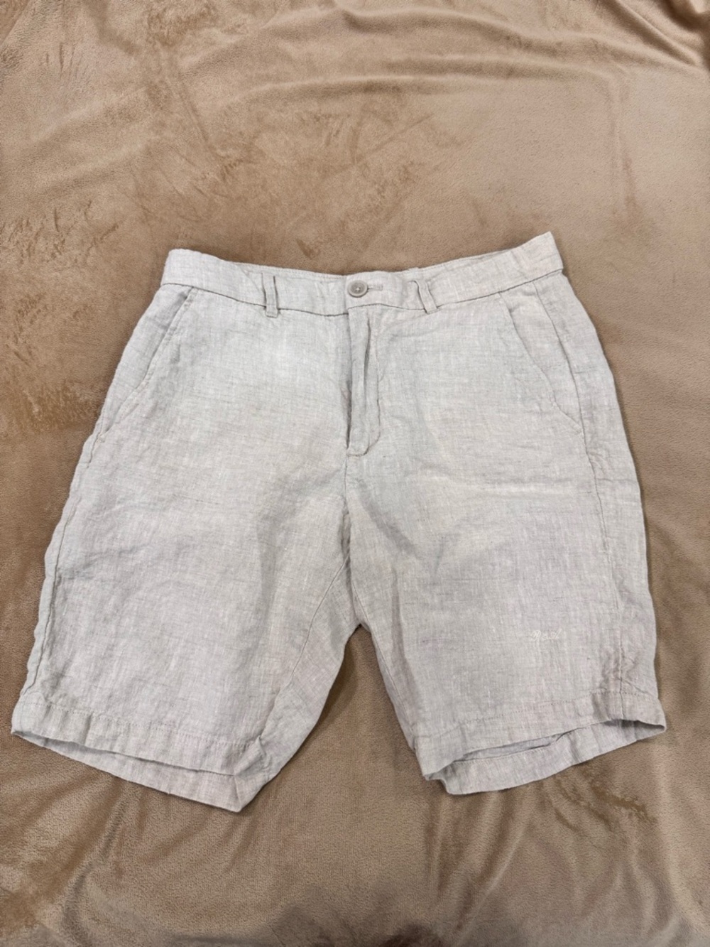 Men's Linen Linen Blend Shorts size 30